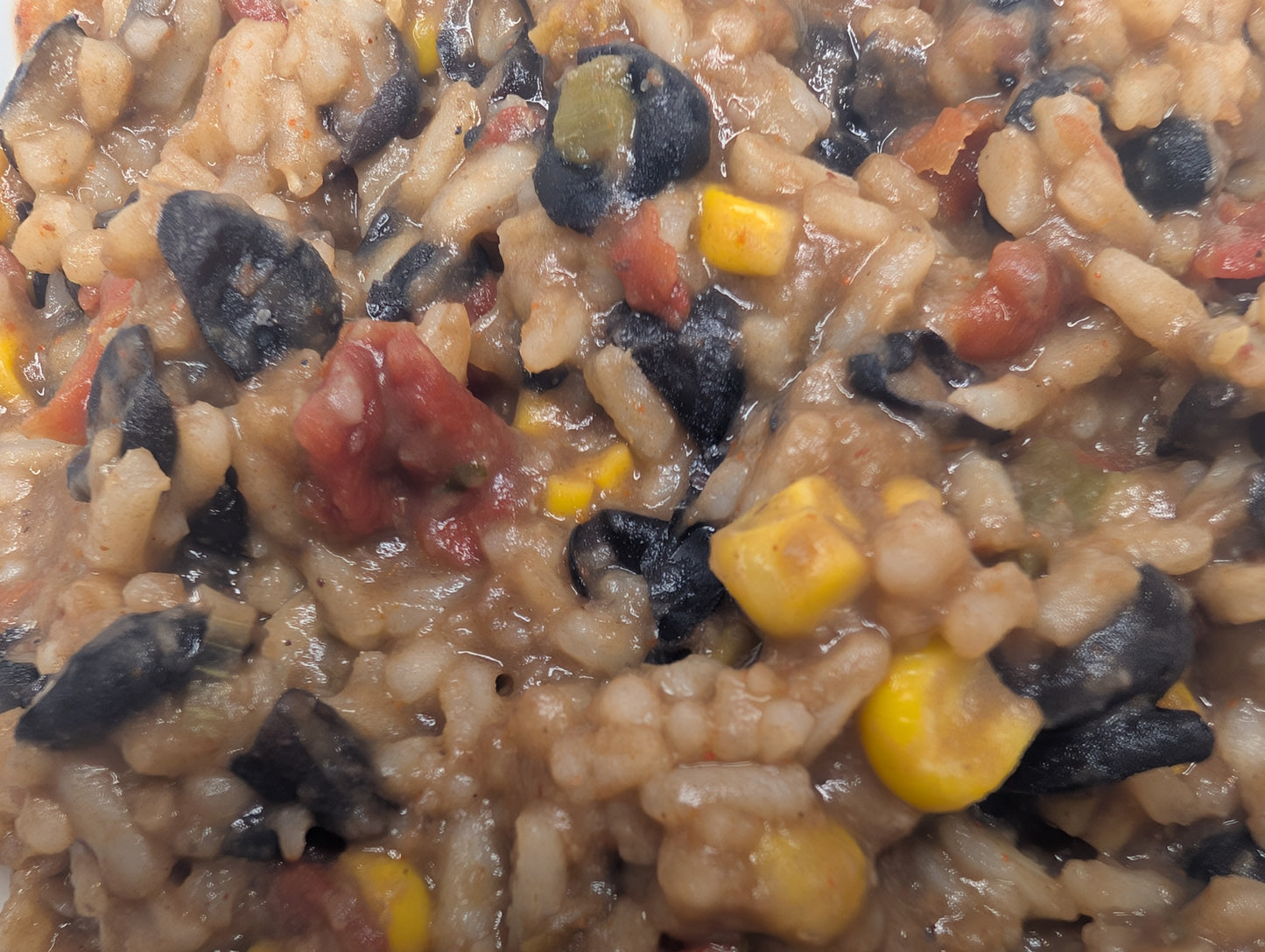 Fiesta Rice and Black Bean Bowls for Hikers and Backpacking, Trail Meals, Dinner in 20 minutes, 2-3 servings