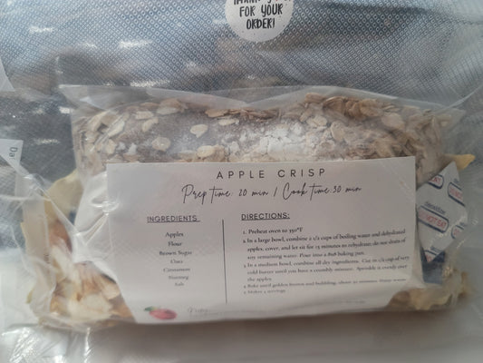 Apple Crisp Baking Mix, Homemade, Fall Sweets