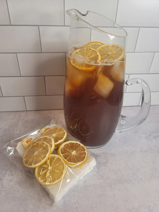 Tea Kit, Refreshing, Tea Lover, Garden Party, Tea Enthusiast Gift, Cold Brew Kit, Sweet Ice Tea, Sweet Lemon Tea, Dehydrated Lemon